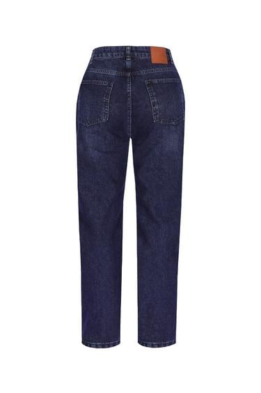  Kadın Kot Pantolon 23804 166 - 166 NAVY BLUE