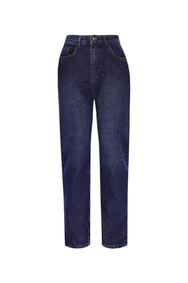  Kadın Kot Pantolon 23804 166 - 166 NAVY BLUE