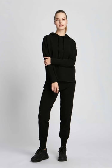  Kadın Kazak 21803 9000 - 9000 NERO