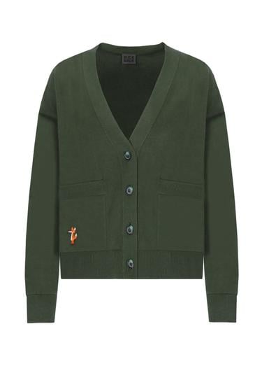  Kadın Hırka 23223 0324 - Iguana green