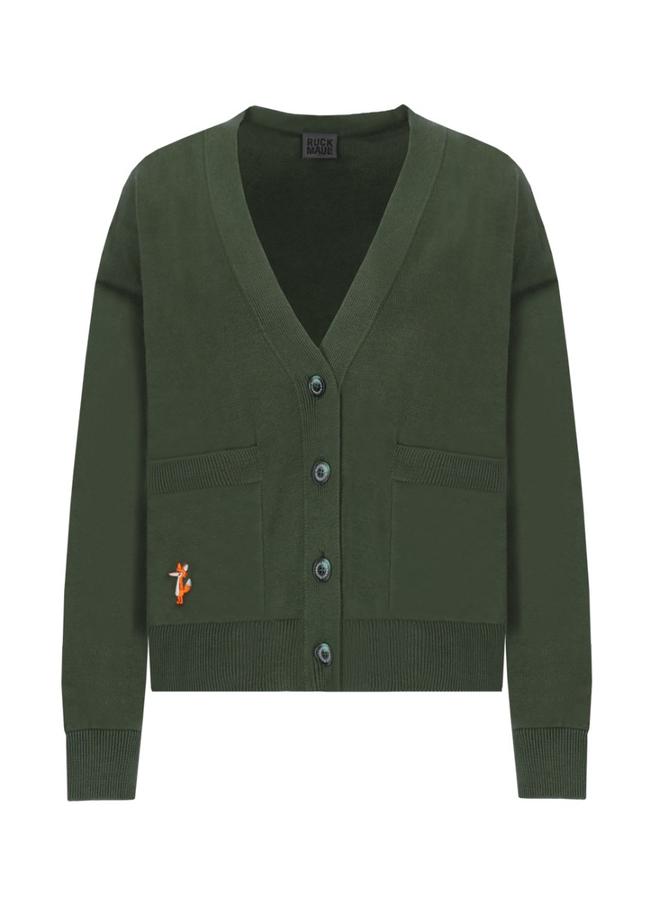  Kadın Hırka 23223 0324 - Iguana green