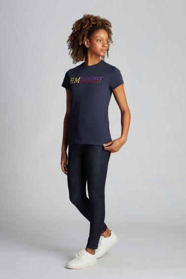  Kadın Tişört 23611 166 - 166 NAVY BLUE