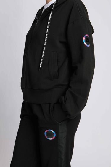  Kadın Örme Pantolon 23049 9000 - 9000 NERO