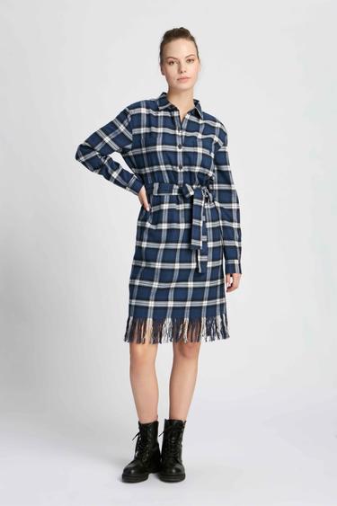  Kadın Elbise 23792 1040 - OCEAN BLUE