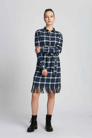  Kadın Elbise 23792 1040 - OCEAN BLUE