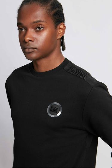  Erkek Sweatshirt 23051 9000 - 9000 NERO