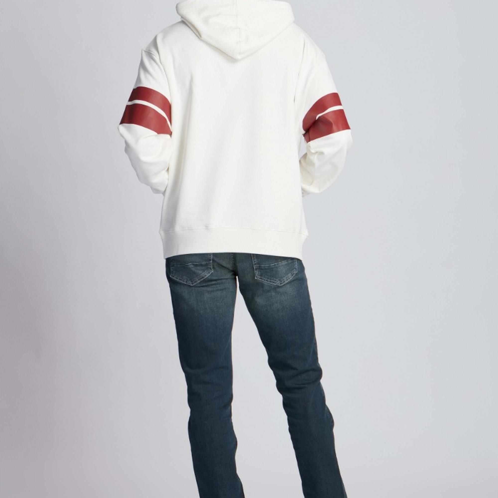 Erkek Kapüşonlu Sweatshirt 23000 1143 - Marshmallow