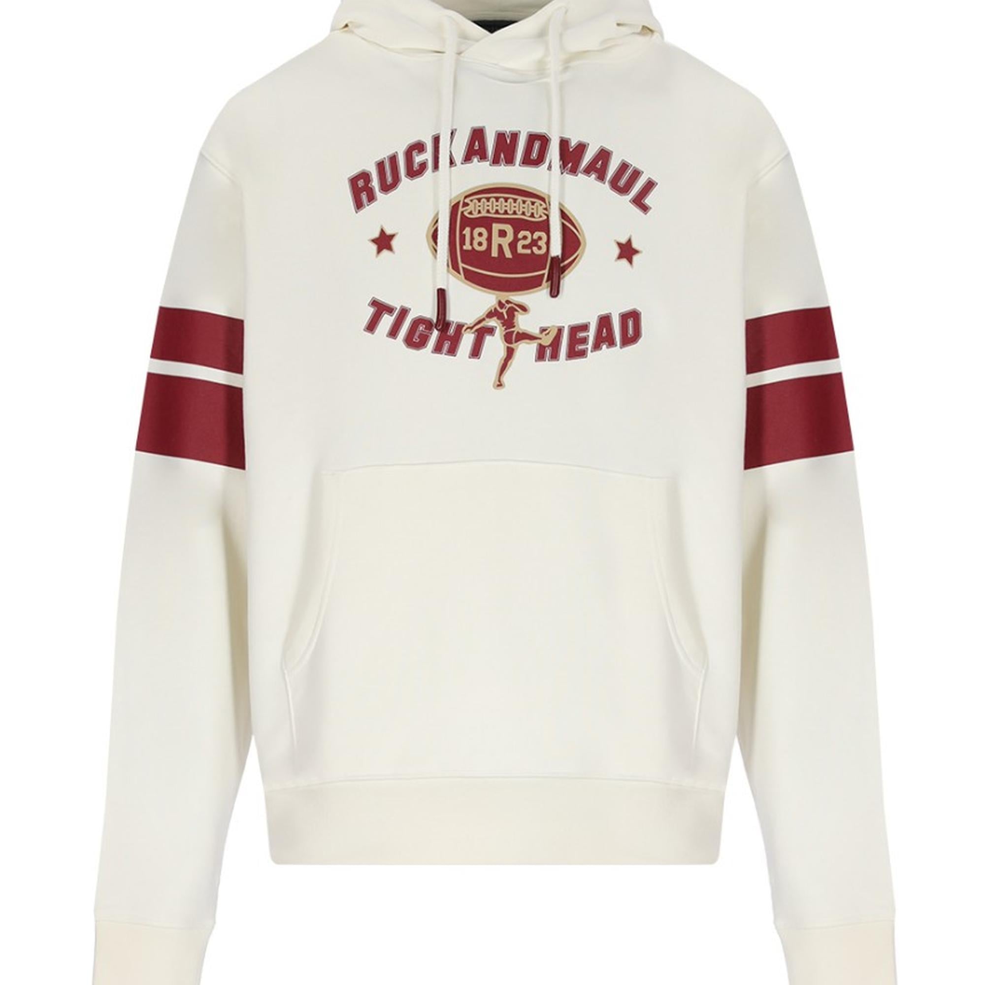 Erkek Kapüşonlu Sweatshirt 23000 1143 - Marshmallow