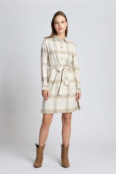  Kadın Elbise 23790 134 - Brown Sugar