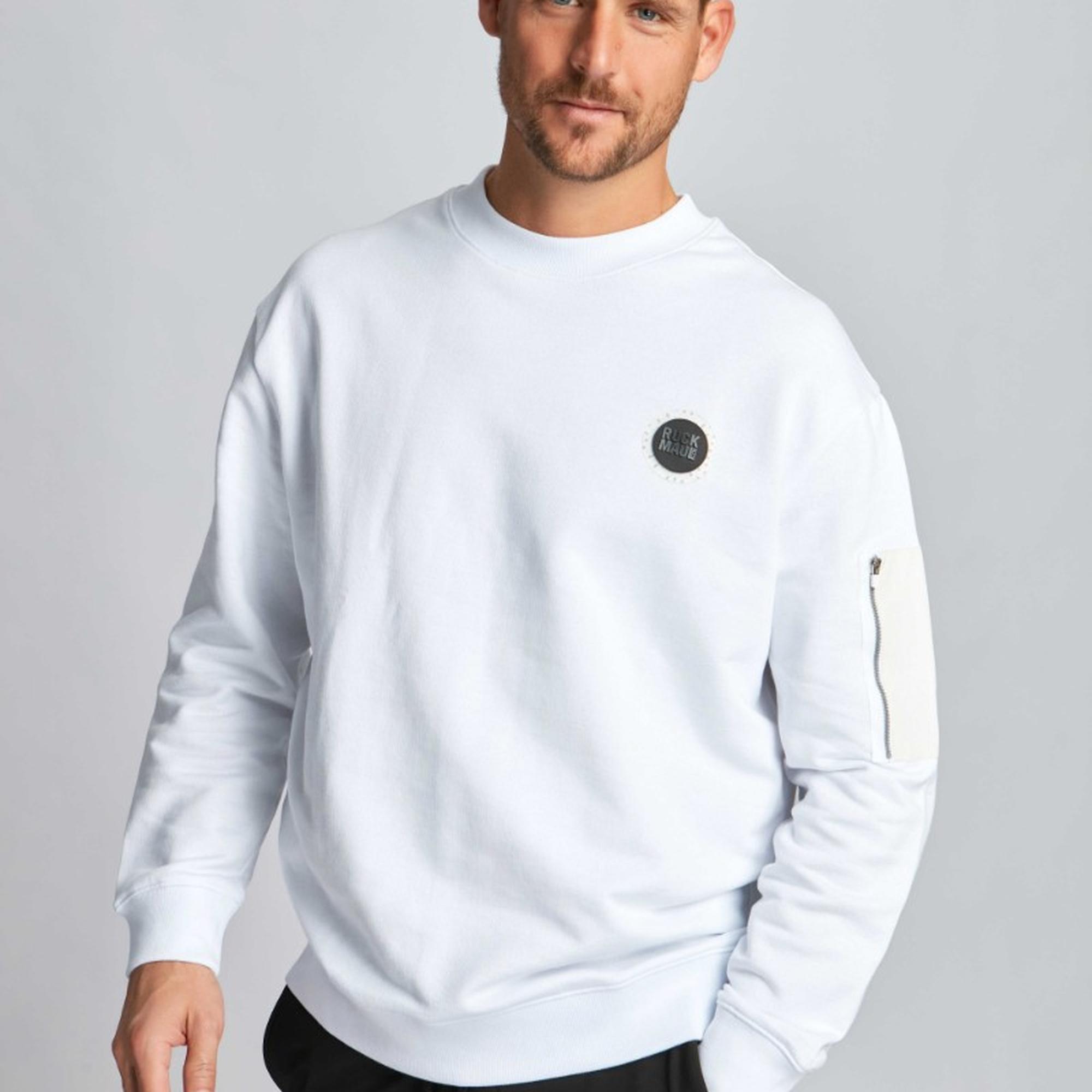 Erkek Sweatshirt 23024 1000 - 1000 WHITE