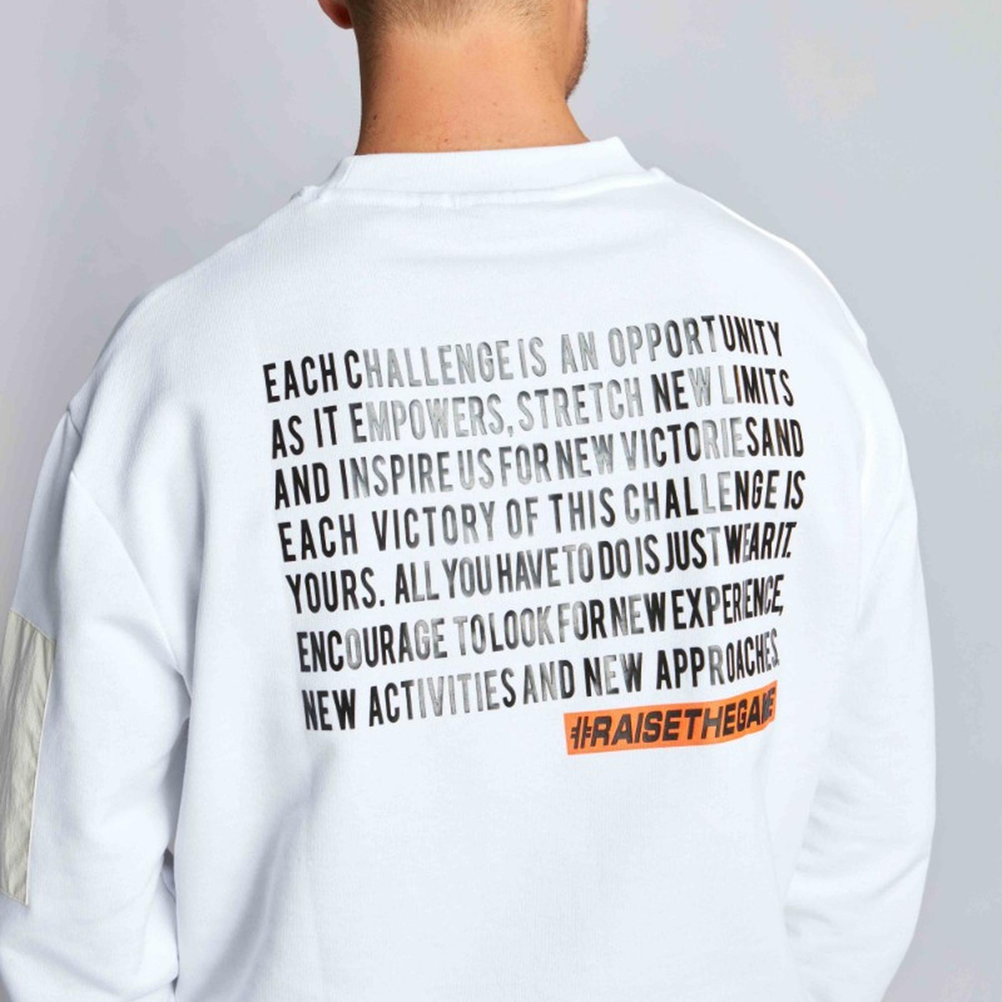 Erkek Sweatshirt 23024 1000 - 1000 WHITE