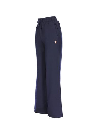  Kadın Örme Pantolon 22053 166 - 166 NAVY BLUE