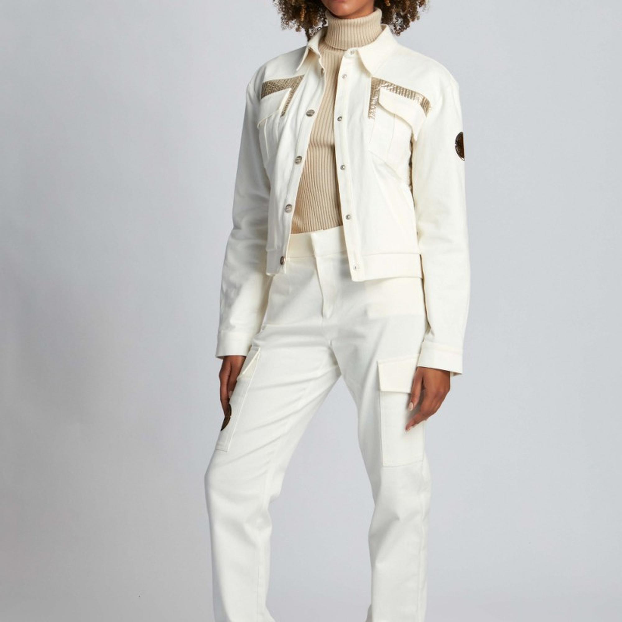 Kadın Pantolon 21825 1000 - 1000 WHITE