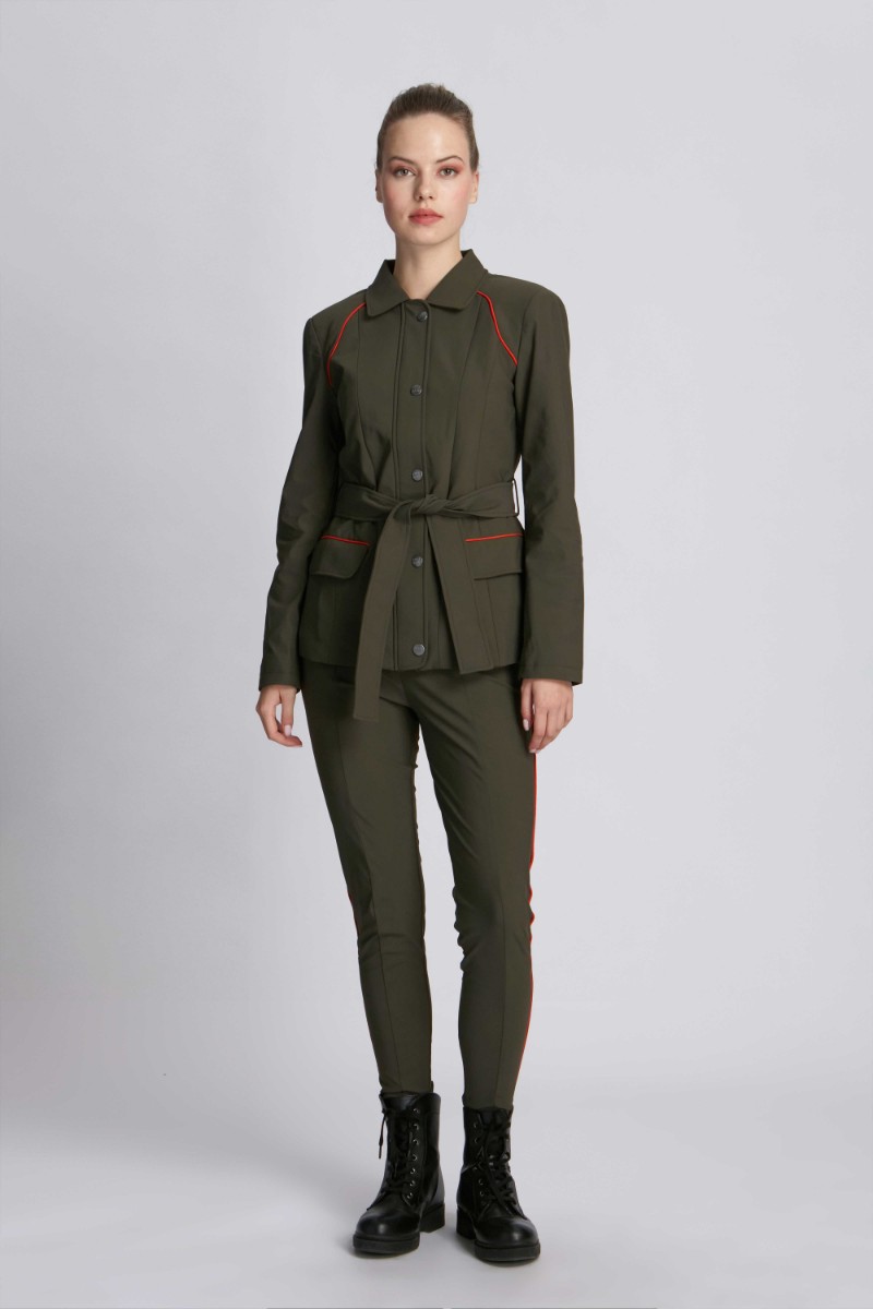  Kadın Pantolon 21801 4141 - FOREST NIGHT