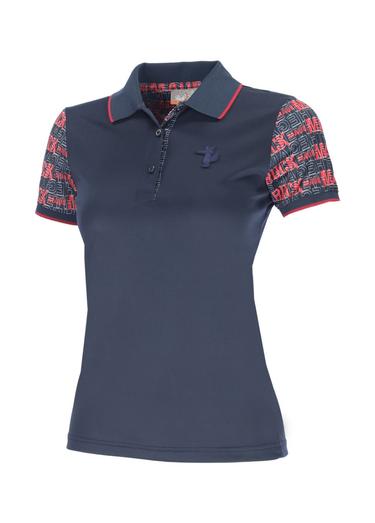  Kadın Polo Tişört 21337 166 - 166 NAVY BLUE