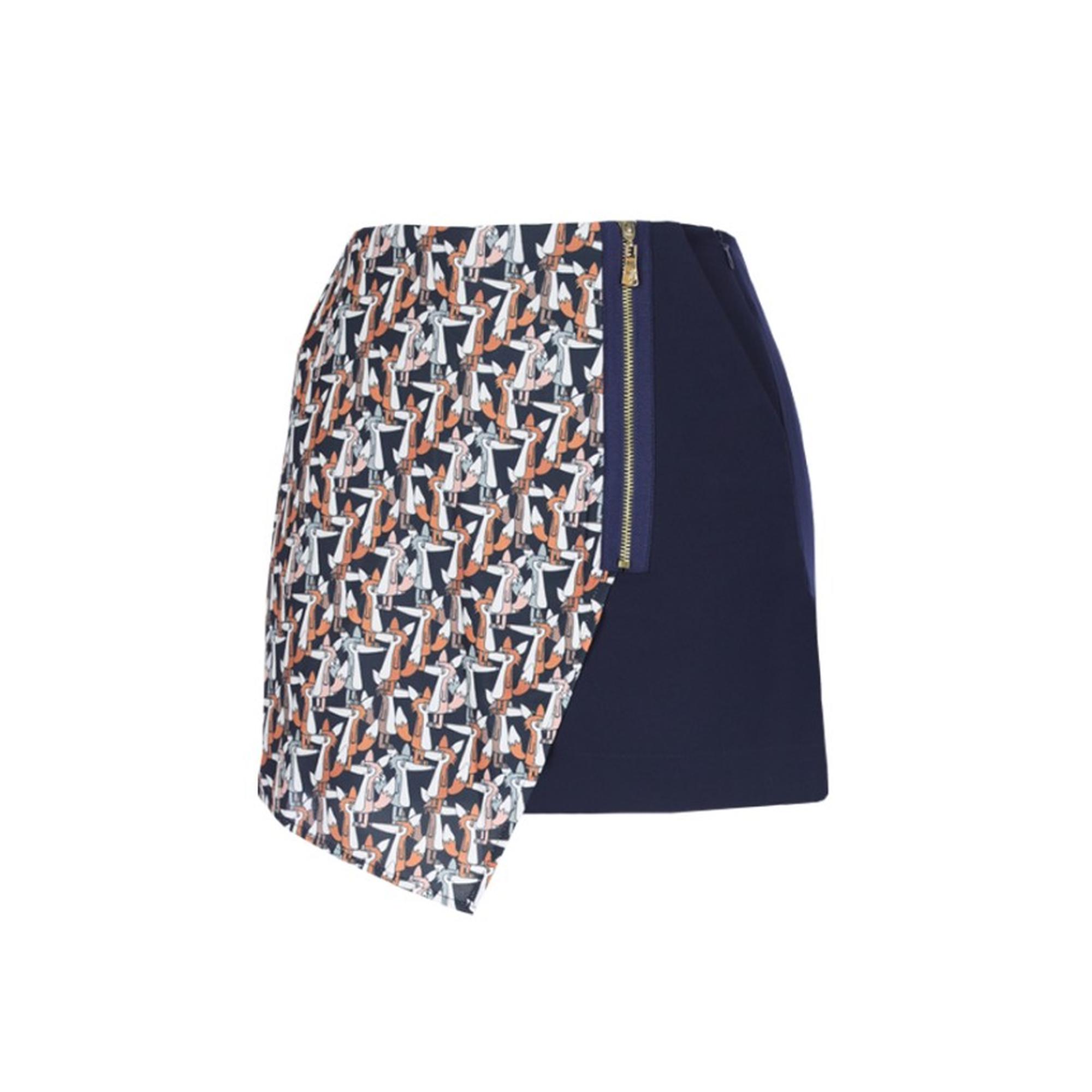 Kadın Şort Etek 21378 166 - 166 NAVY BLUE