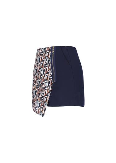  Kadın Şort Etek 21378 166 - 166 NAVY BLUE