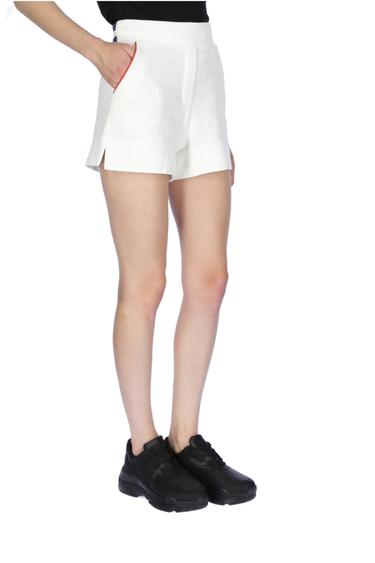  Kadın Bermuda Şort 21369 1000 - 1000 WHITE
