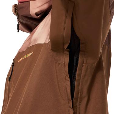  Oakley Tc Skull Reduct Shell Erkek Kahverengi Snowboard Ceketi