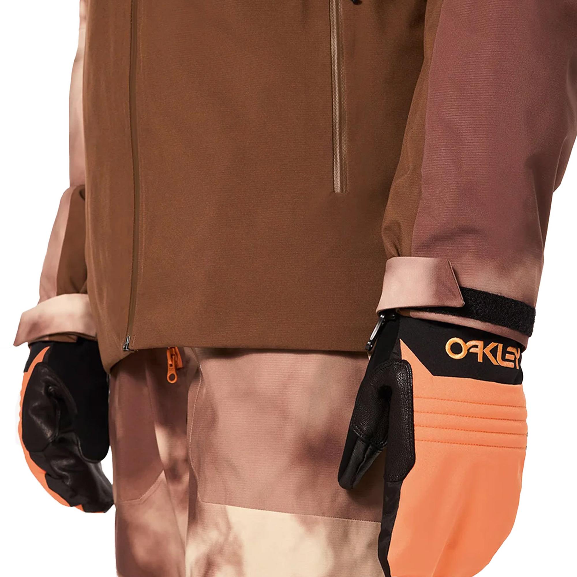 Oakley Tc Skull Reduct Shell Erkek Kahverengi Snowboard Ceketi