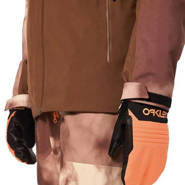  Oakley Tc Skull Reduct Shell Erkek Kahverengi Snowboard Ceketi