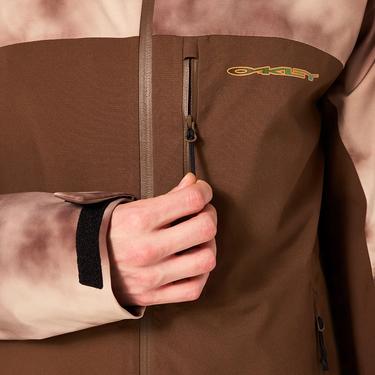  Oakley Tc Skull Reduct Shell Erkek Kahverengi Snowboard Ceketi