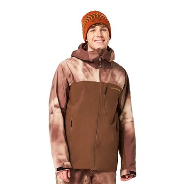  Oakley Tc Skull Reduct Shell Erkek Kahverengi Snowboard Ceketi