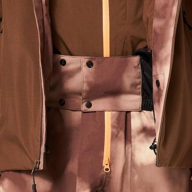  Oakley Tc Skull Reduct Shell Erkek Kahverengi Snowboard Ceketi