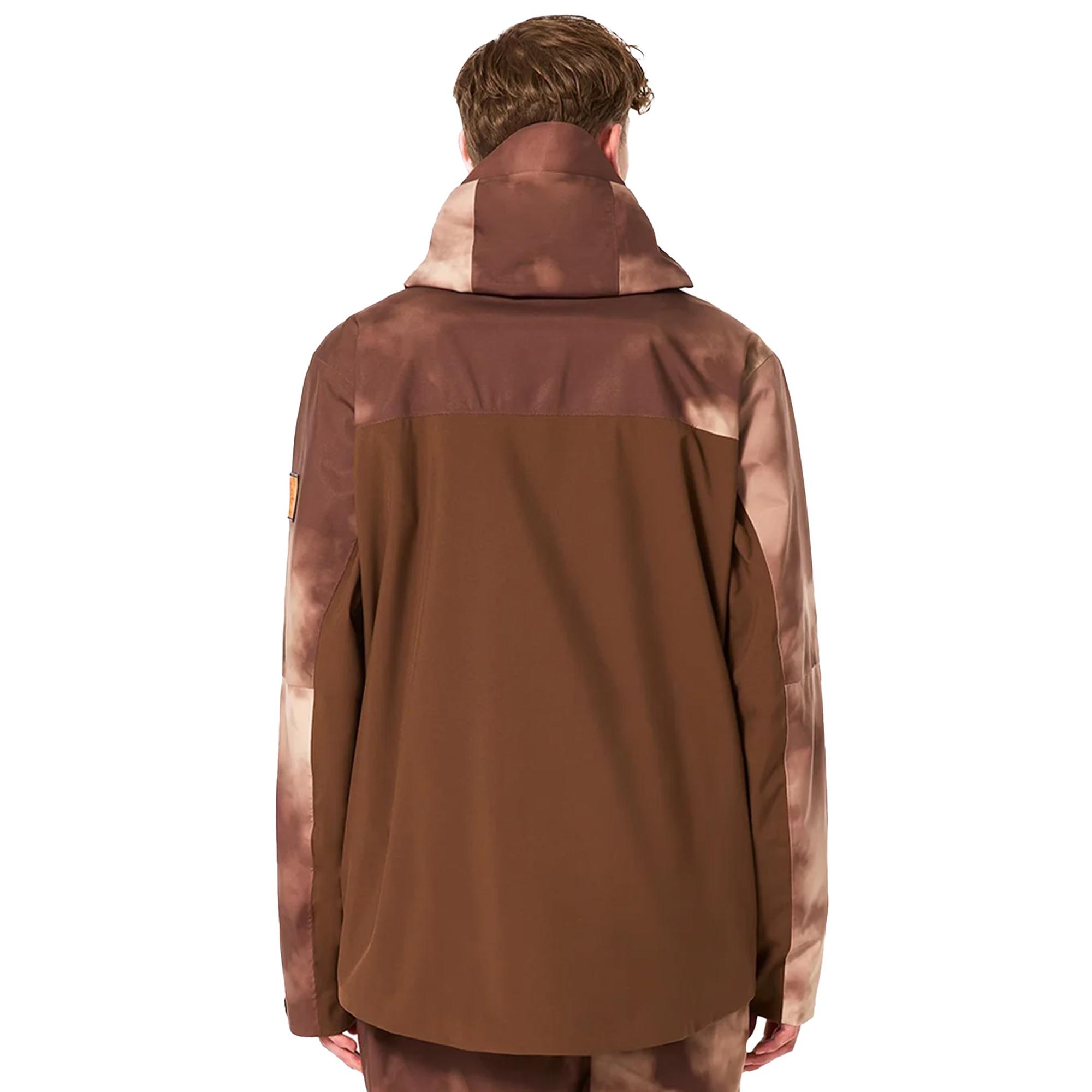 Oakley Tc Skull Reduct Shell Erkek Kahverengi Snowboard Ceketi