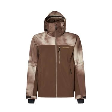  Oakley Tc Skull Reduct Shell Erkek Kahverengi Snowboard Ceketi