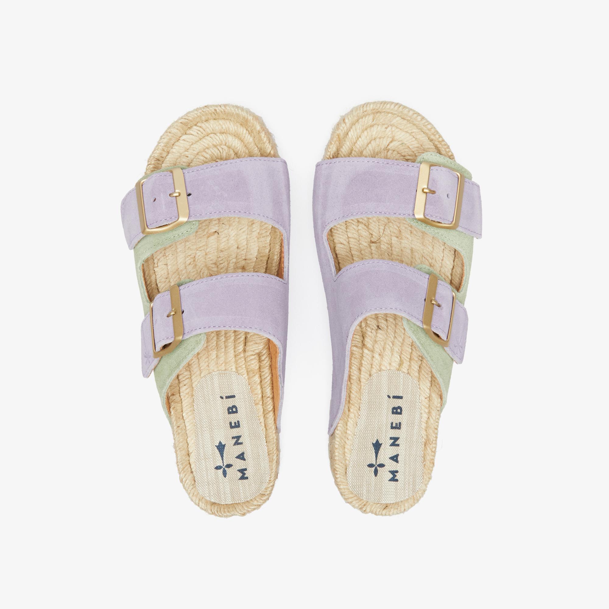 Manebi Venice Nordic Kadın Mor Terlik