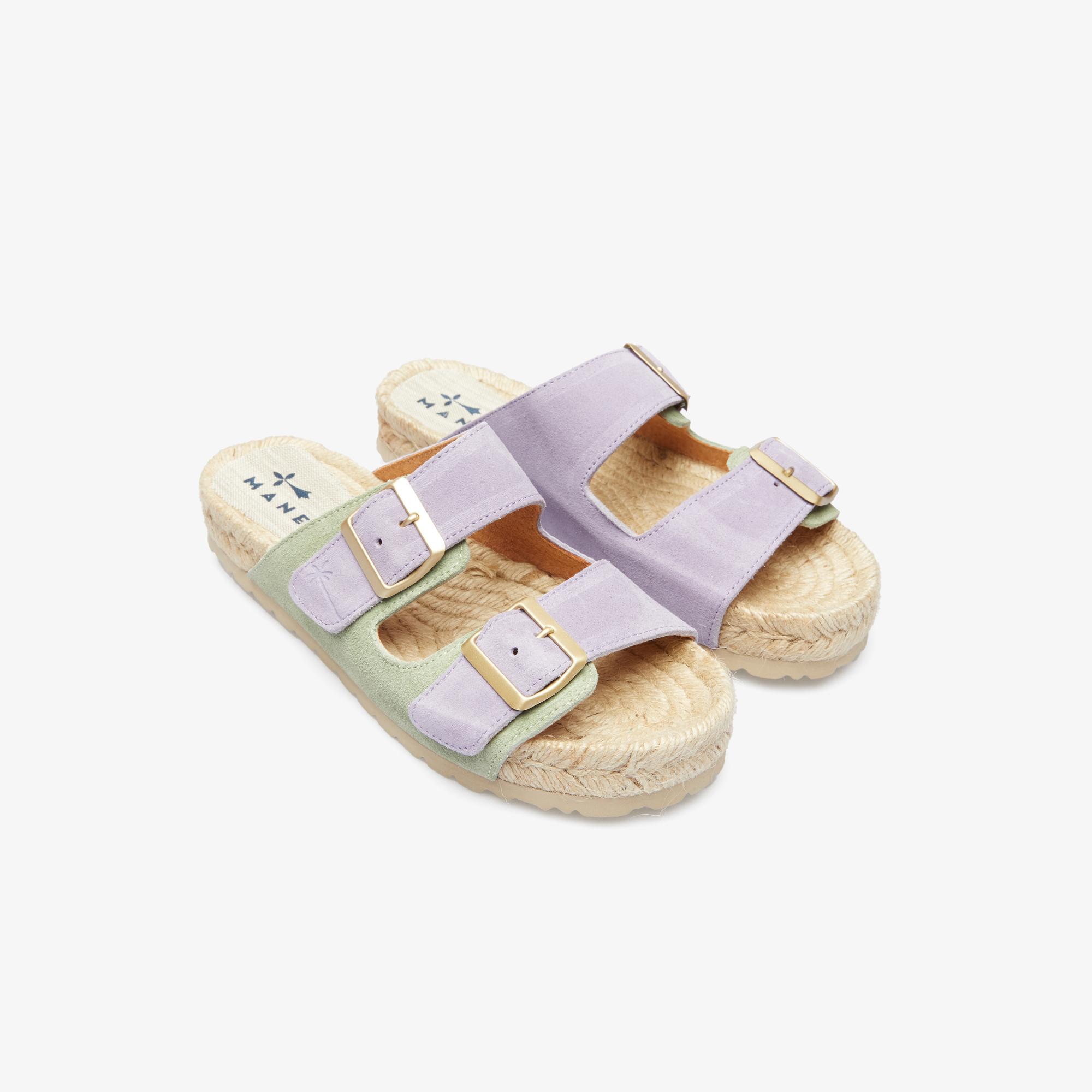 Manebi Venice Nordic Kadın Mor Terlik