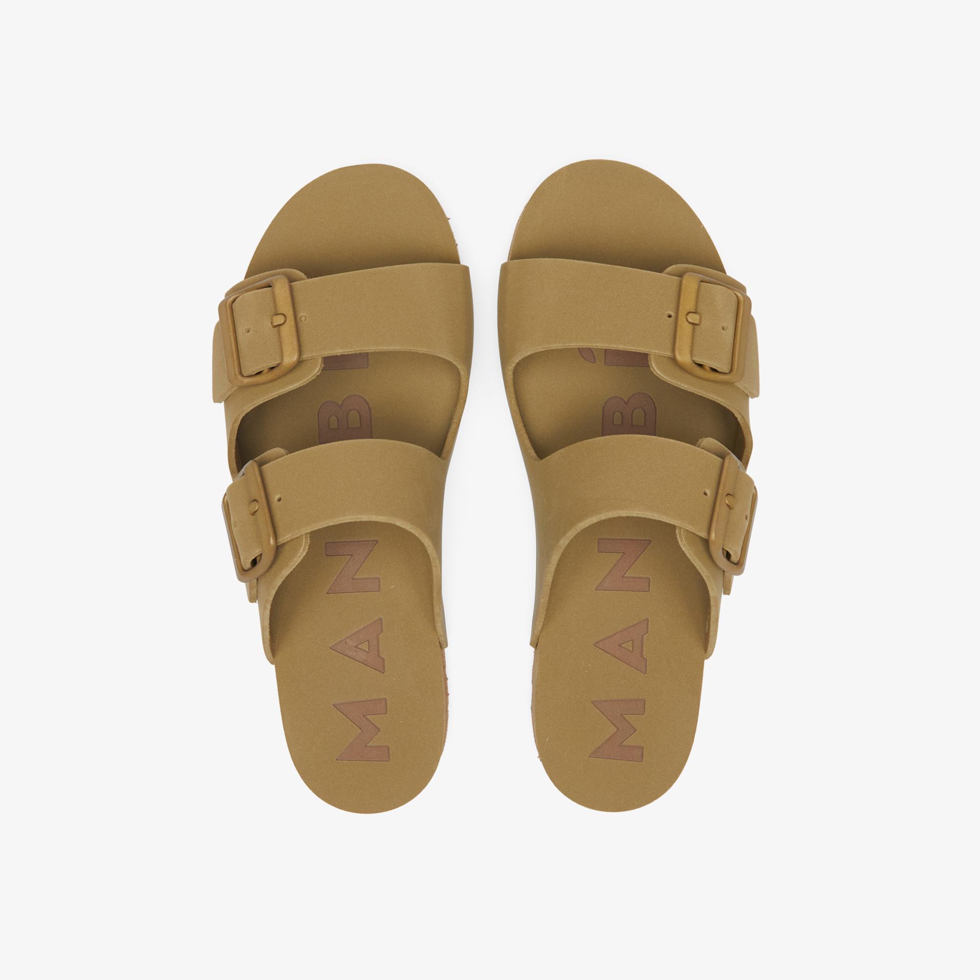 Manebi Honolulu Nordic Kadın Haki Terlik