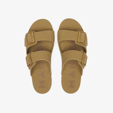  Manebi Honolulu Nordic Kadın Haki Terlik