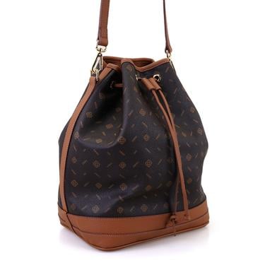  Prestige Kahve Kadın Monogram Omuz Çantası