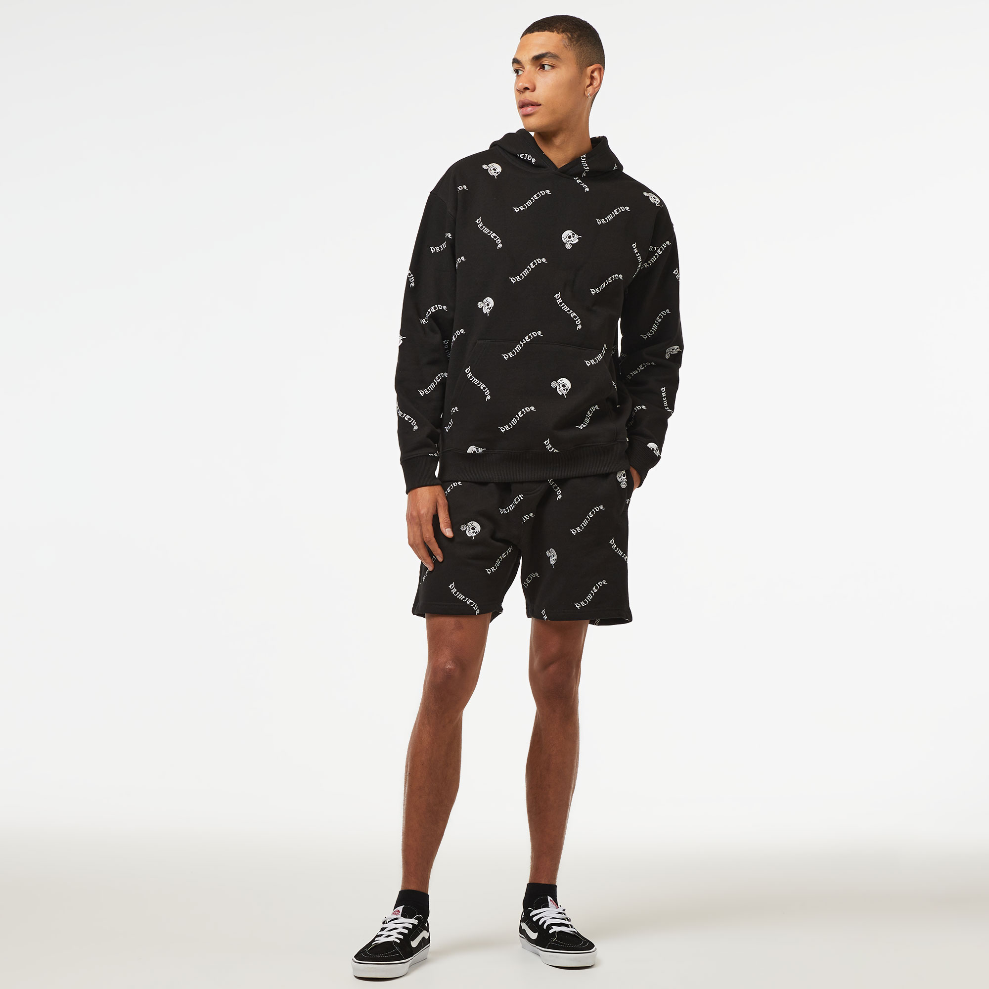  Primitive Rogue Fleece Erkek Siyah Şort