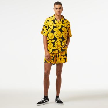  Market Smiley Afterhours Ss Button Up Erkek Siyah Gömlek