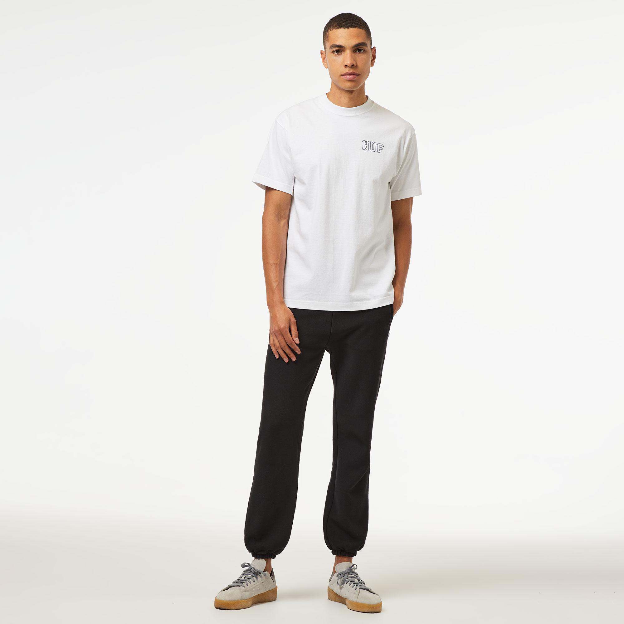 HUF Huf Set H S/S Erkek Beyaz T-Shirt