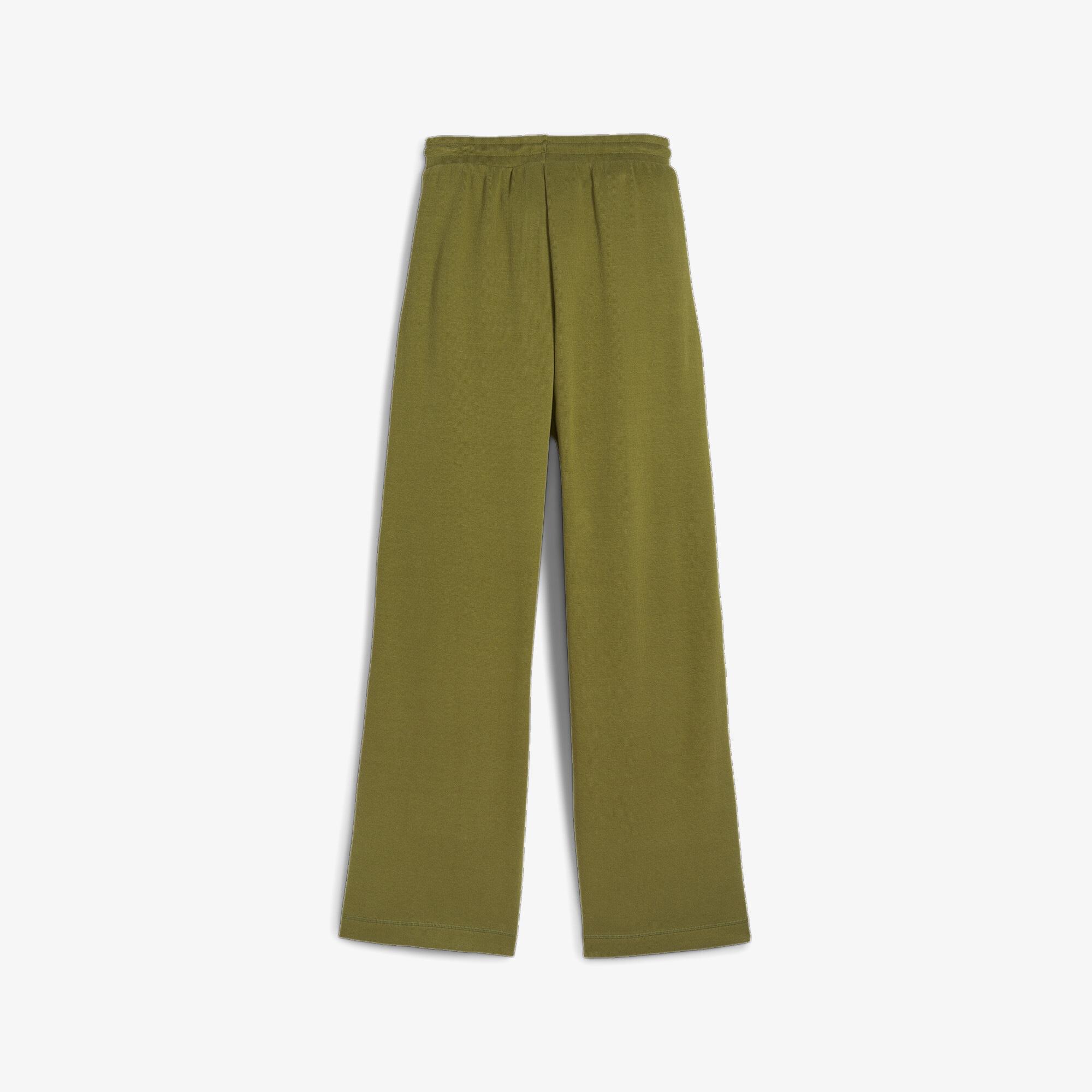 Puma Classics+ Relaxed Kadın Yeşil Eşofman Altı