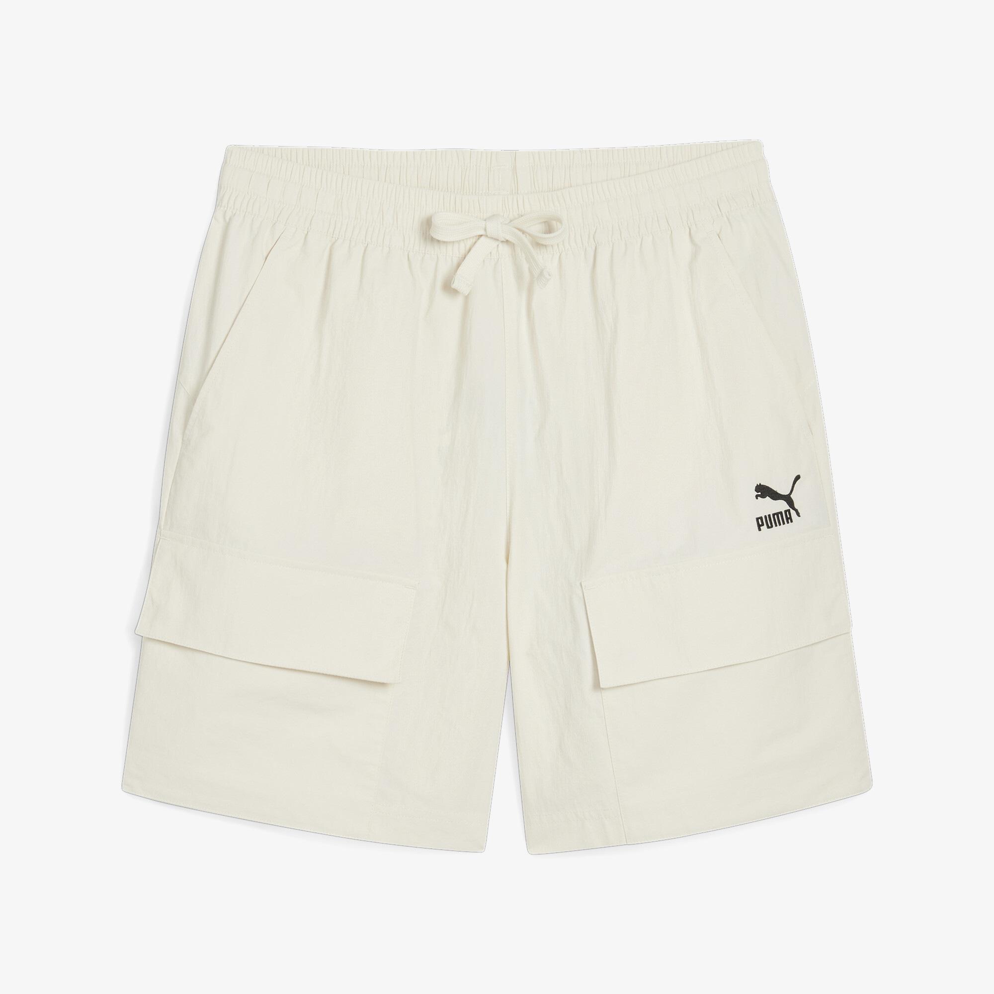 Puma Classics Cargo Erkek Krem Şort