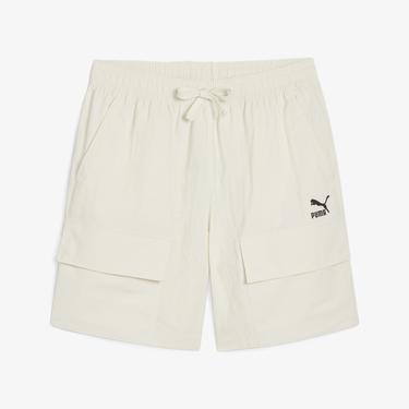  Puma Classics Cargo Erkek Krem Şort