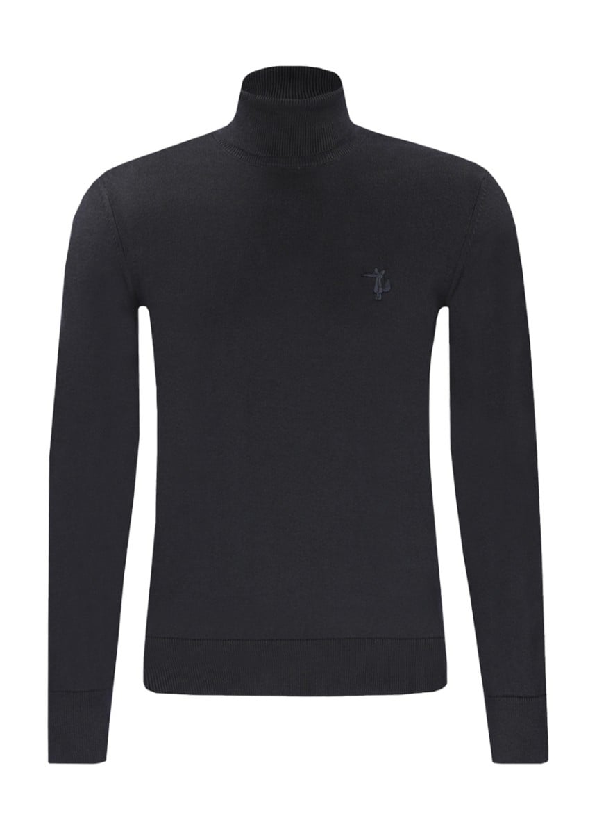  Erkek Boğazlı Kazak  409 - Gri