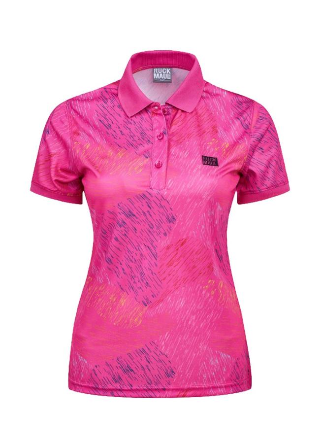  Kadın Polo Tişört  2436 - Pembe