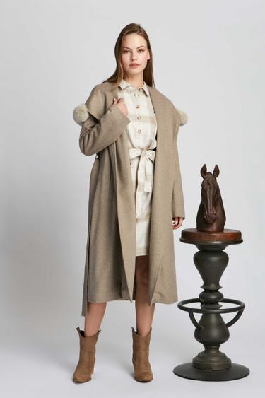  Kadın Ceket  9200 - Bej