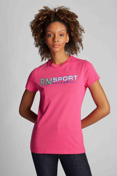  Kadın Tişört  2436 - Pembe