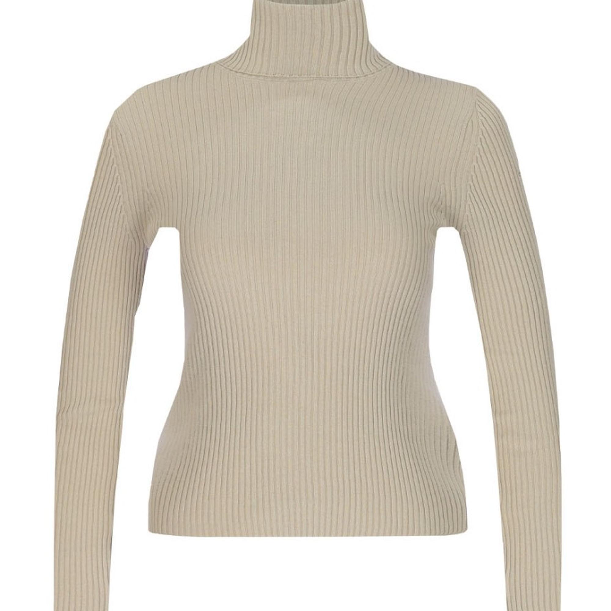 Kadın Boğazlı Kazak  1143 - Ekru