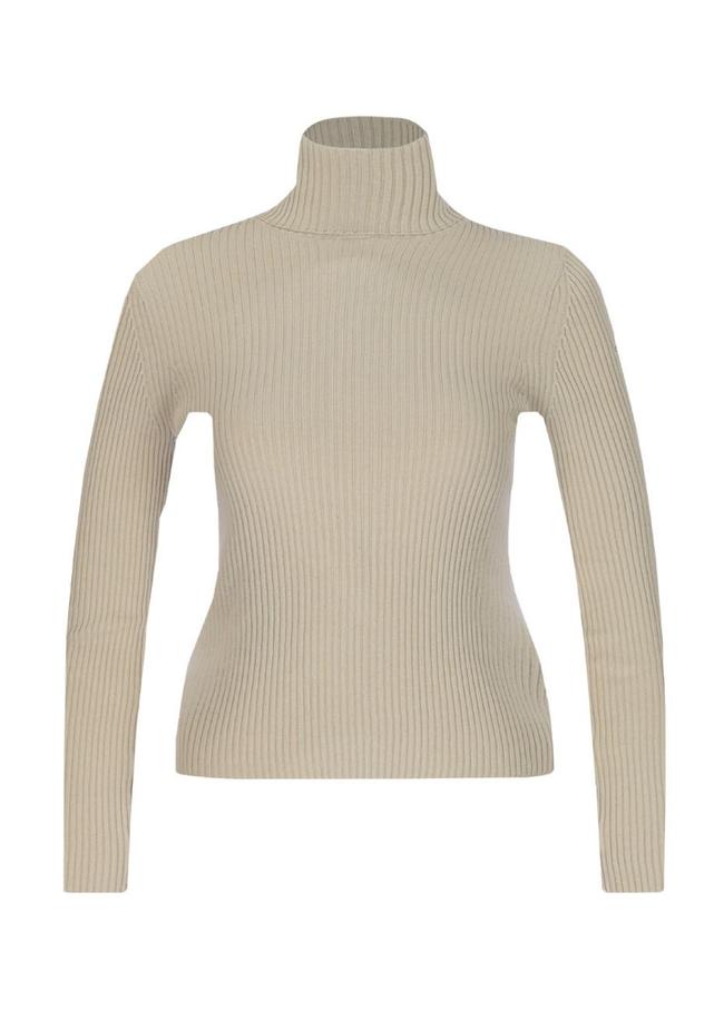  Kadın Boğazlı Kazak  1143 - Ekru