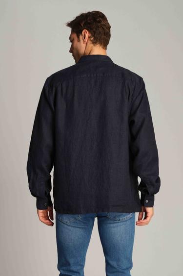  Erkek Gömlek Ceket  166 - Lacivert