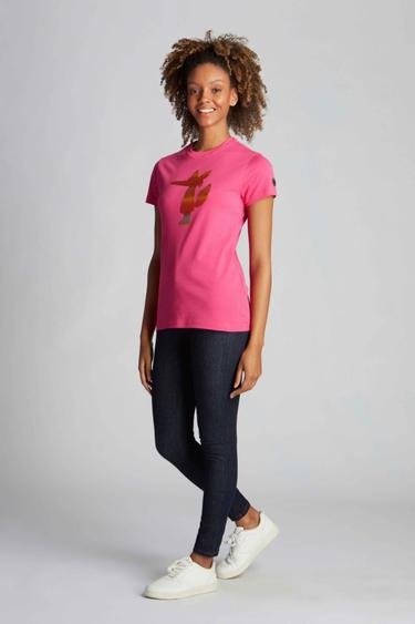  Kadın Tişört  2436 - Pembe