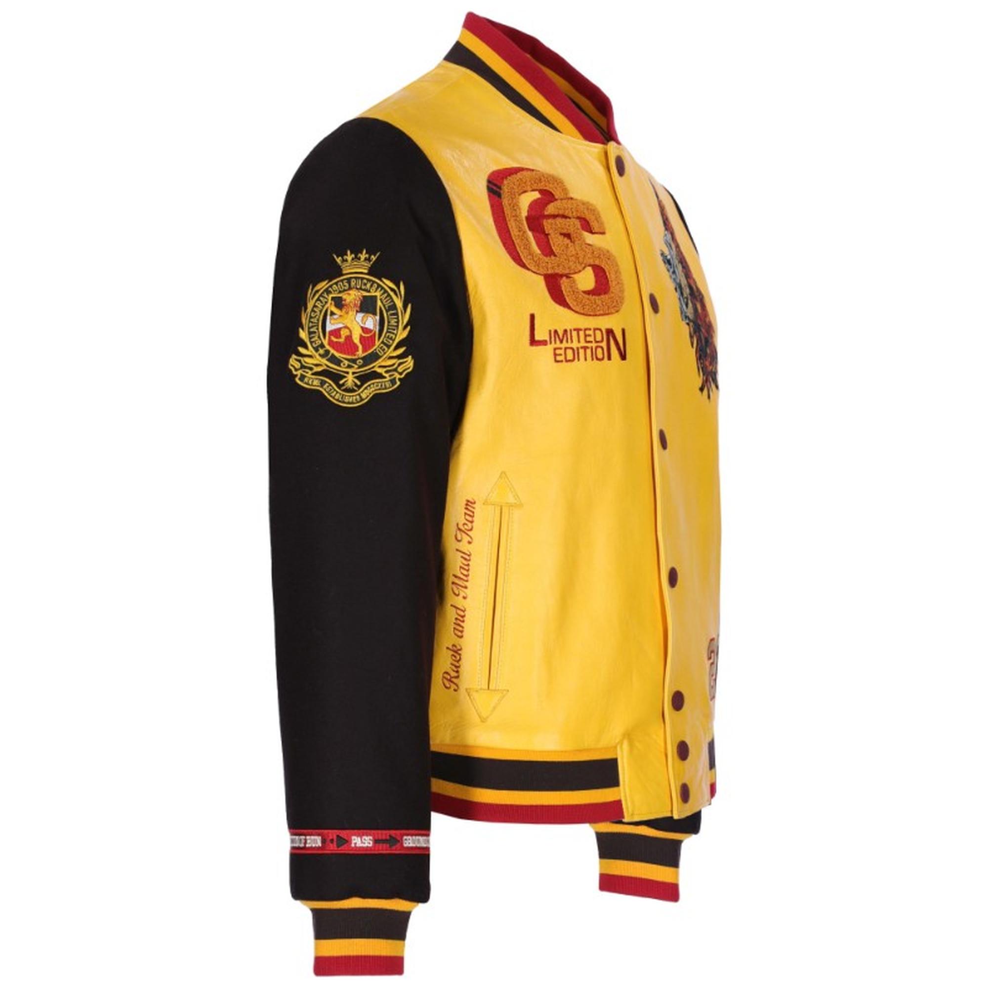 Erkek Kolej Ceketi  640 - Safran Sarı